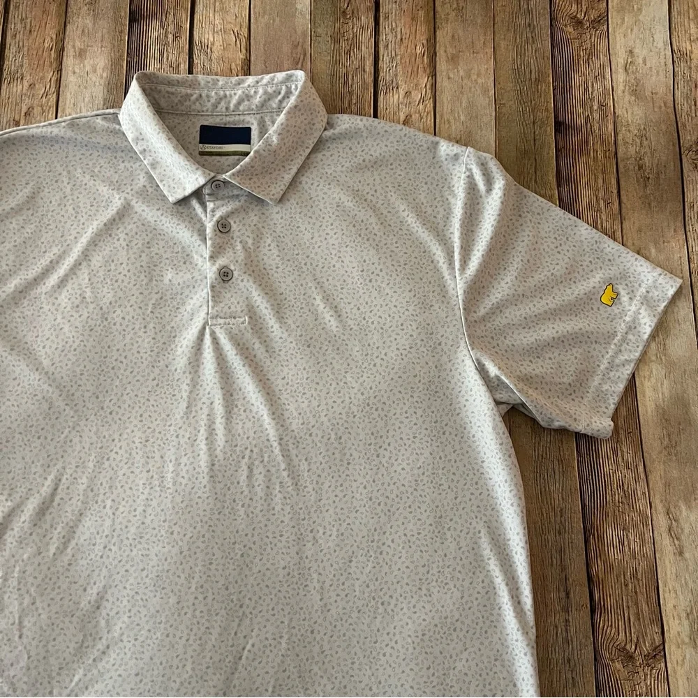 Jack Nicklaus mens quick dry performance short sleeve golf polo shirt | size L